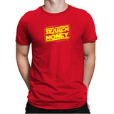 The Search For More Money Exclusive - Mens Premium T-Shirts RIPT Apparel Small / Red