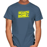 The Search For More Money Exclusive - Mens T-Shirts RIPT Apparel Small / Indigo Blue