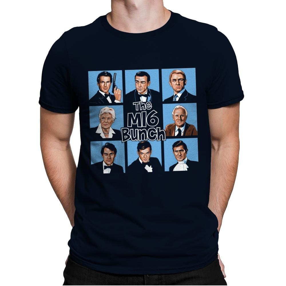 The Secret Agent Bunch - Mens Premium T-Shirts RIPT Apparel Small / Midnight Navy
