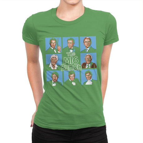 The Secret Agent Bunch - Womens Premium T-Shirts RIPT Apparel Small / Kelly Green