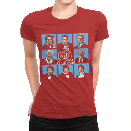 The Secret Agent Bunch - Womens Premium T-Shirts RIPT Apparel Small / Red