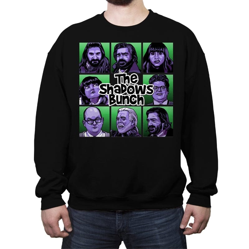 The Shadows Bunch - Crew Neck Sweatshirt Crew Neck Sweatshirt RIPT Apparel Small / Black