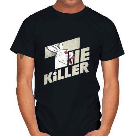 The Shining Rabbit - Mens T-Shirts RIPT Apparel Small / Black