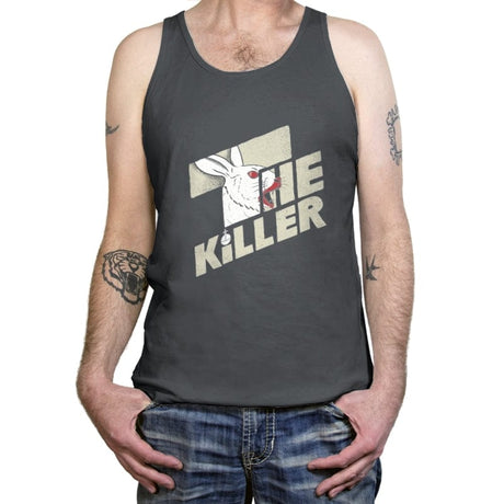 The Shining Rabbit - Tanktop Tanktop RIPT Apparel X-Small / Asphalt