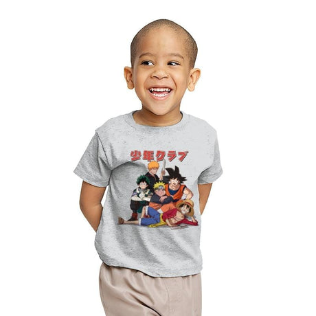 The Shonen Club - Youth T-Shirts RIPT Apparel X-small / Sport grey