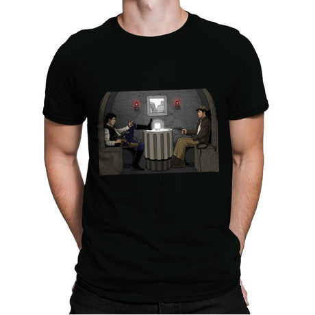 The Shot Paradox. - Mens Premium T-Shirts RIPT Apparel Small / Black