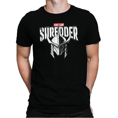 The Shredder - Mens Premium T-Shirts RIPT Apparel Small / Black