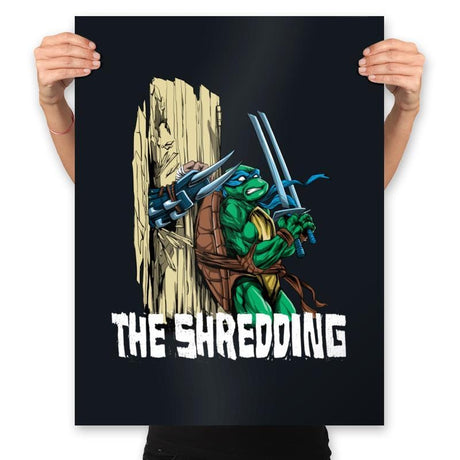 The Shredding - Prints Posters RIPT Apparel 18x24 / Black