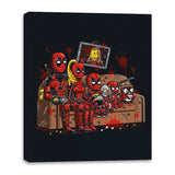 The Simpools - Canvas Wraps Canvas Wraps RIPT Apparel 16x20 / Black