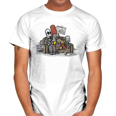 The Skellingtons - Mens T-Shirts RIPT Apparel Small / White