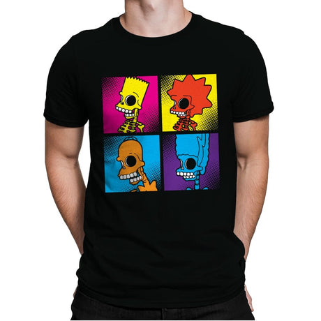 The Skullsons - Mens Premium T-Shirts RIPT Apparel Small / Black