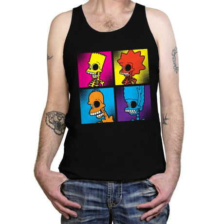 The Skullsons - Tanktop Tanktop RIPT Apparel X-Small / Black