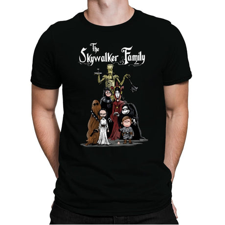 The Skywalker Family - Mens Premium T-Shirts RIPT Apparel Small / Black