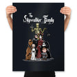 The Skywalker Family - Prints Posters RIPT Apparel 18x24 / Black