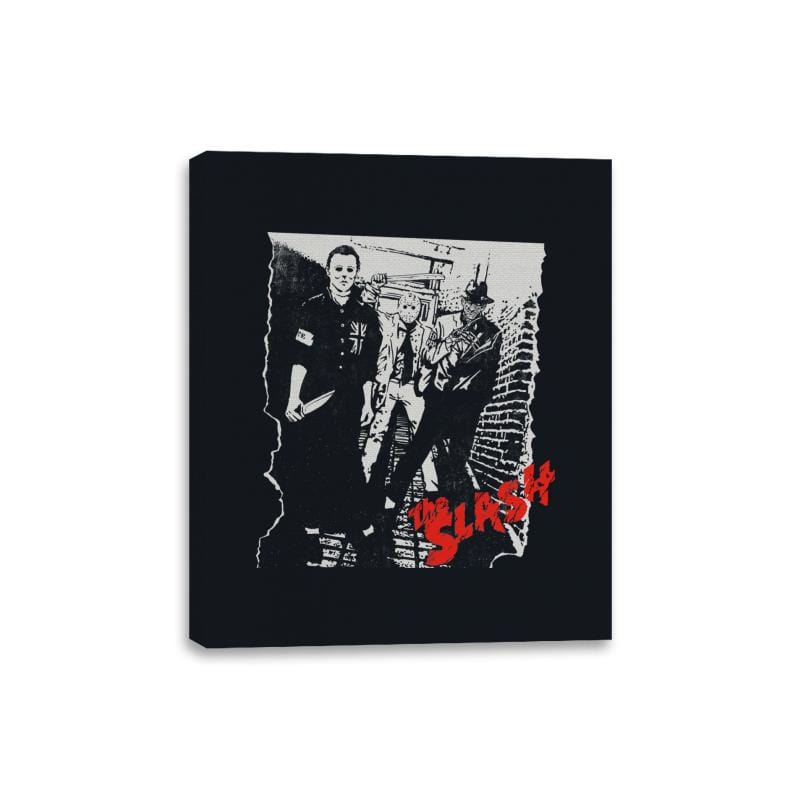 The Slash - Canvas Wraps Canvas Wraps RIPT Apparel 8x10 / Black