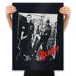 The Slash - Prints Posters RIPT Apparel 18x24 / Black
