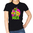 The Slasher Mask - Womens T-Shirts RIPT Apparel Small / Black