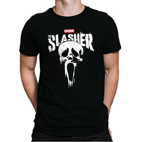 The Slasher - Mens Premium T-Shirts RIPT Apparel Small / Black