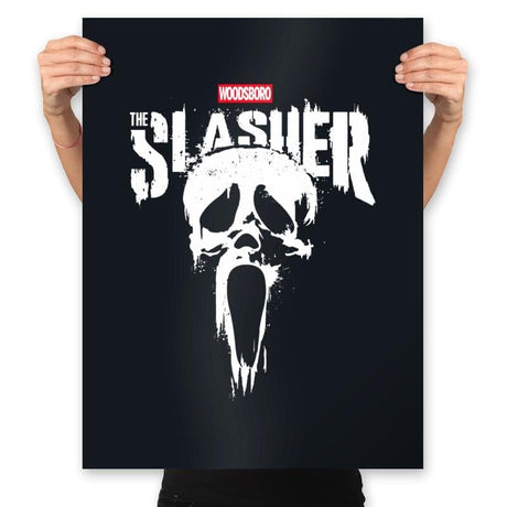 The Slasher - Prints Posters RIPT Apparel 18x24 / Black