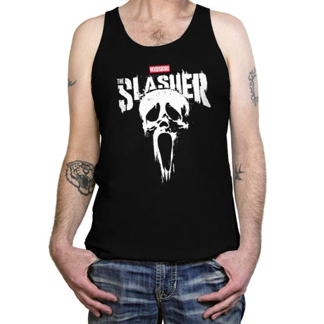 The Slasher - Tanktop Tanktop RIPT Apparel X-Small / Black
