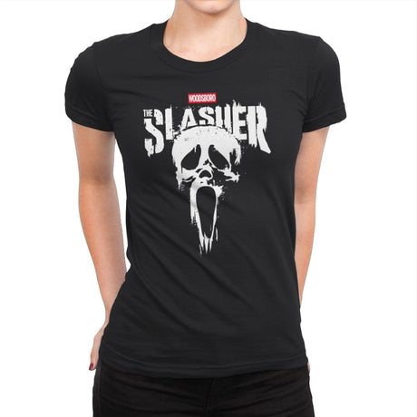 The Slasher - Womens Premium T-Shirts RIPT Apparel Small / Black