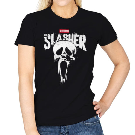 The Slasher - Womens T-Shirts RIPT Apparel Small / Black