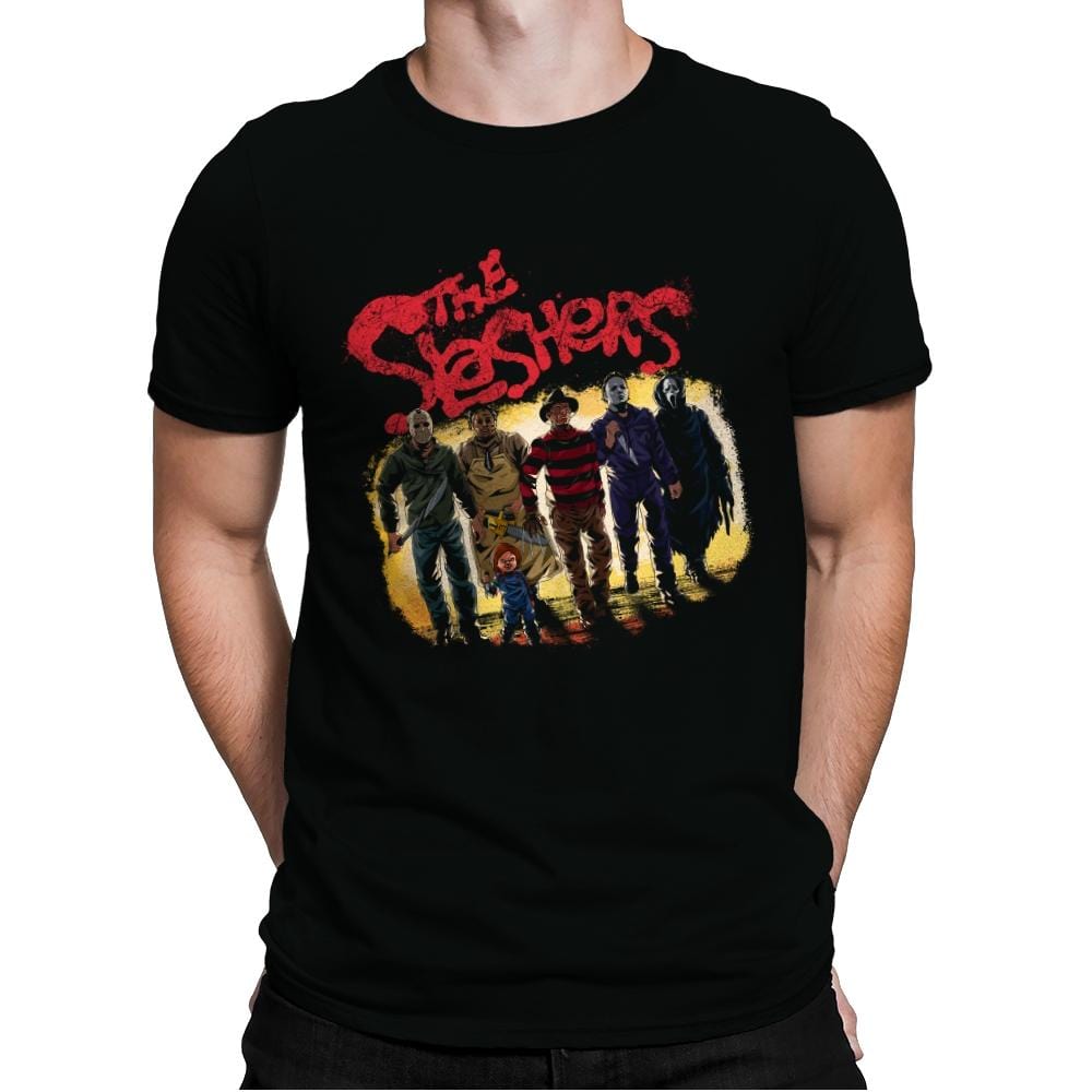 The Slashers Are Back - Best Seller - Mens Premium T-Shirts RIPT Apparel Small / Black