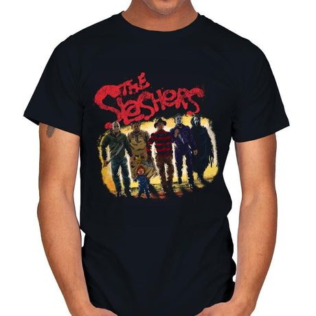 The Slashers Are Back - Best Seller - Mens T-Shirts RIPT Apparel Small / Black