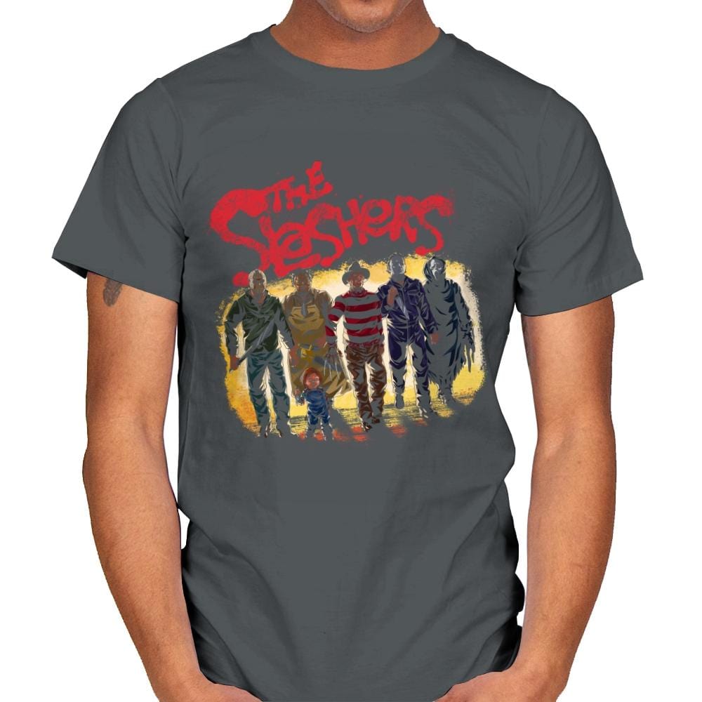 The Slashers Are Back - Best Seller - Mens T-Shirts RIPT Apparel Small / Charcoal