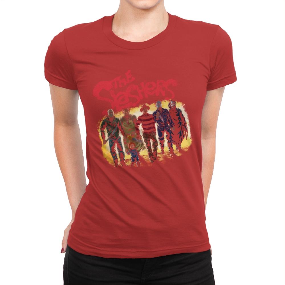 The Slashers Are Back - Best Seller - Womens Premium T-Shirts RIPT Apparel Small / Red