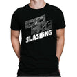 The Slashing - Mens Premium T-Shirts RIPT Apparel Small / Black