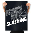 The Slashing - Prints Posters RIPT Apparel 18x24 / Black