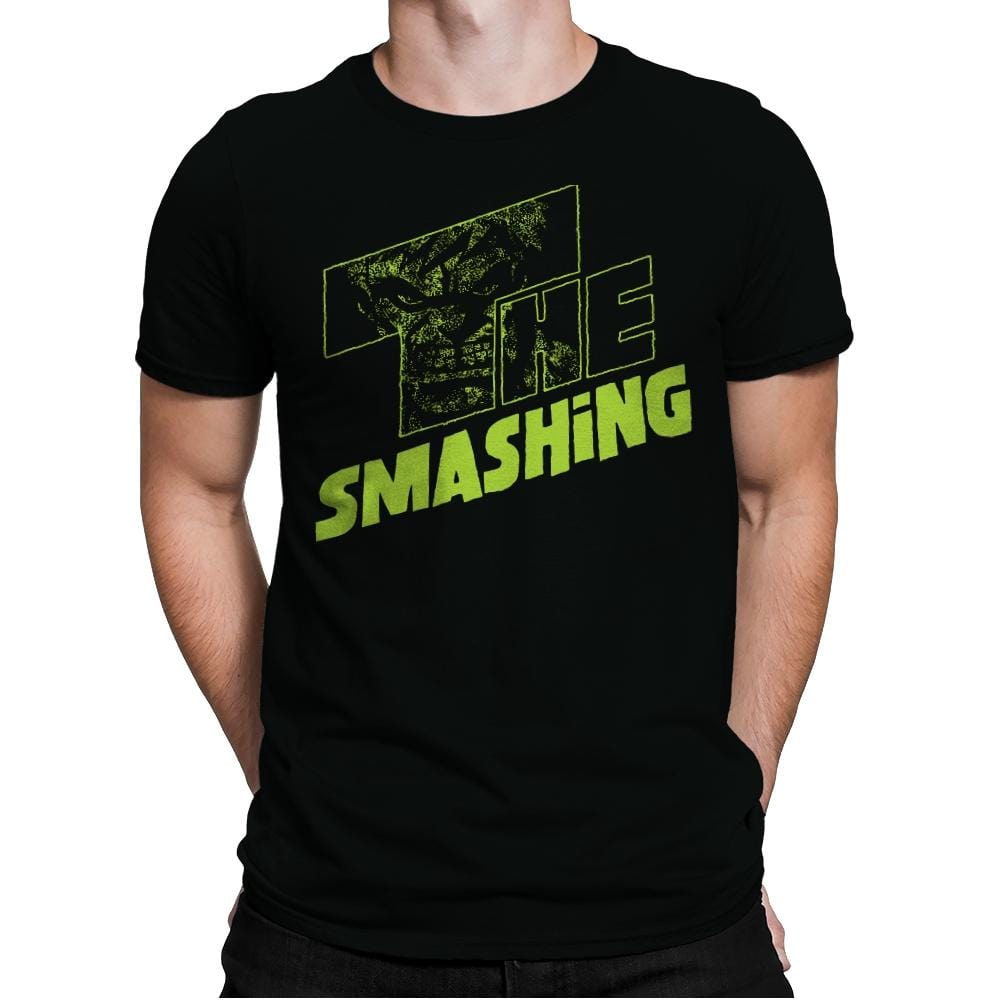 The Smashing - Mens Premium T-Shirts RIPT Apparel Small / Black