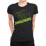 The Smashing - Womens Premium T-Shirts RIPT Apparel Small / Black