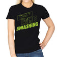 The Smashing - Womens T-Shirts RIPT Apparel Small / Black