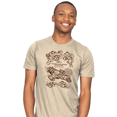 The Smuggler's Map - Mens T-Shirts RIPT Apparel