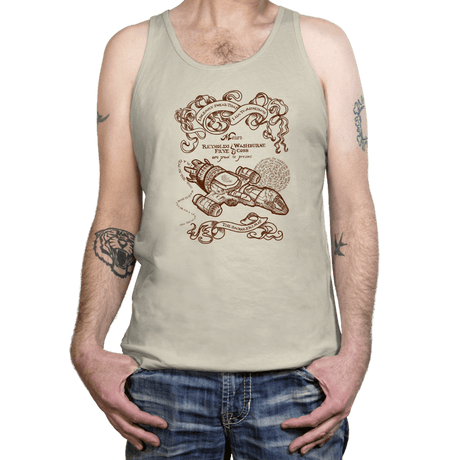 The Smuggler's Map - Tanktop Tanktop RIPT Apparel