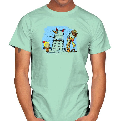 The Snow Dalek Exclusive - Mens T-Shirts RIPT Apparel Small / Mint Green