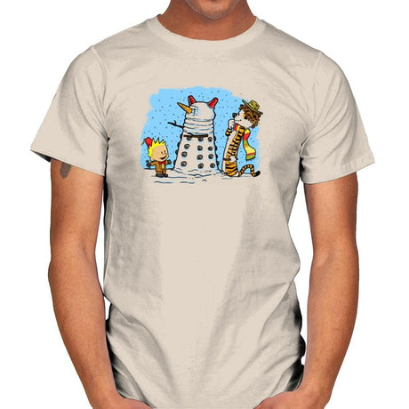 The Snow Dalek Exclusive - Mens T-Shirts RIPT Apparel Small / Natural