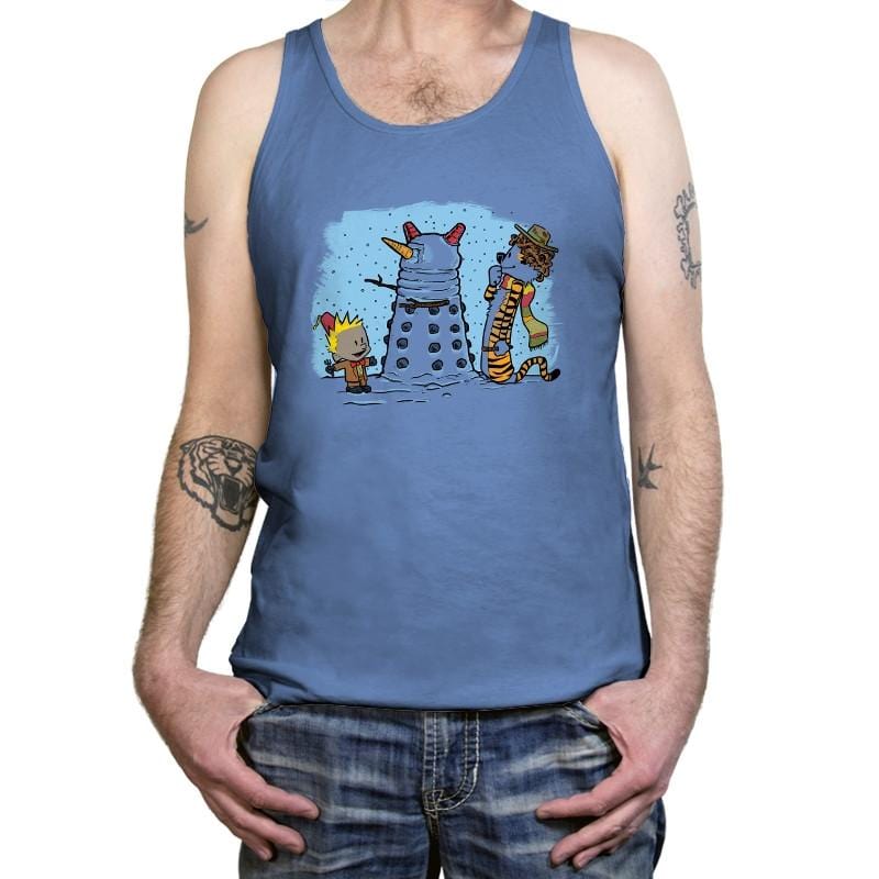 The Snow Dalek Exclusive - Tanktop Tanktop RIPT Apparel X-Small / Blue Triblend