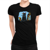 The Snow Dalek Exclusive - Womens Premium T-Shirts RIPT Apparel Small / Natural