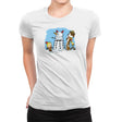 The Snow Dalek Exclusive - Womens Premium T-Shirts RIPT Apparel Small / White