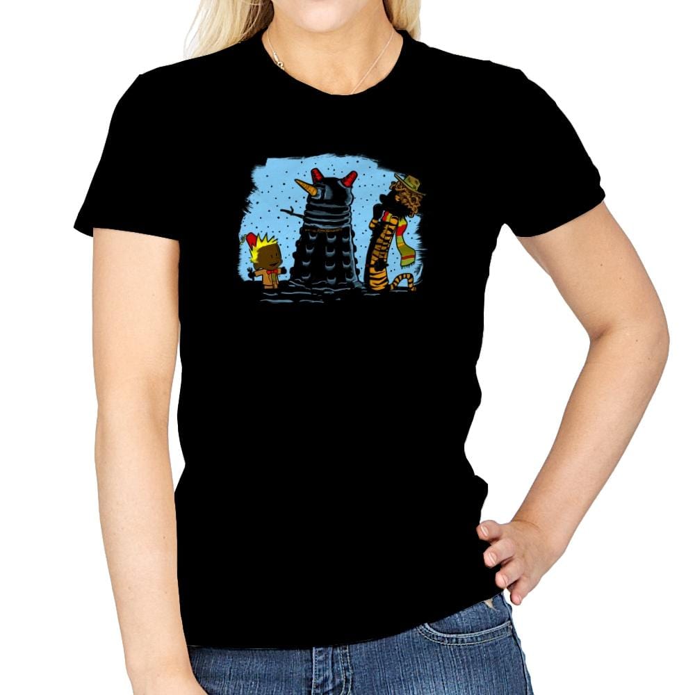 The Snow Dalek Exclusive - Womens T-Shirts RIPT Apparel