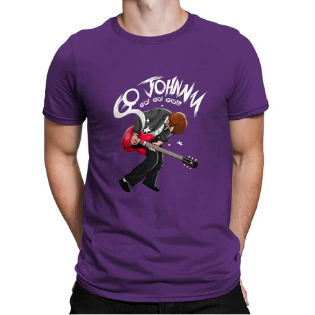 The Solo - Mens Premium T-Shirts RIPT Apparel Small / Purple Rush