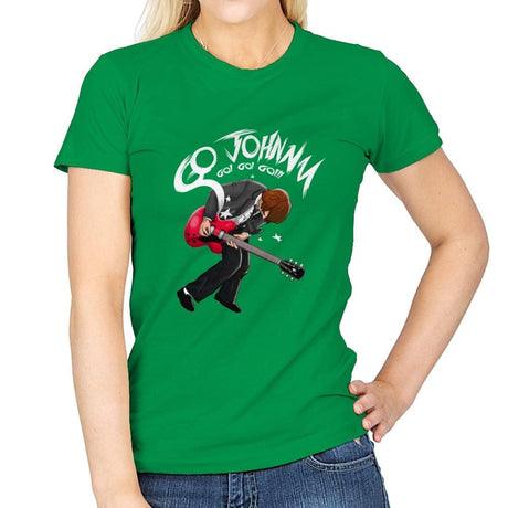 The Solo - Womens T-Shirts RIPT Apparel Small / Irish Green
