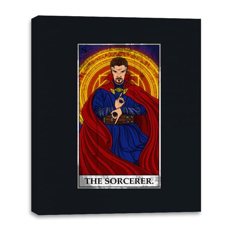The Sorcerer - Canvas Wraps Canvas Wraps RIPT Apparel 16x20 / Black