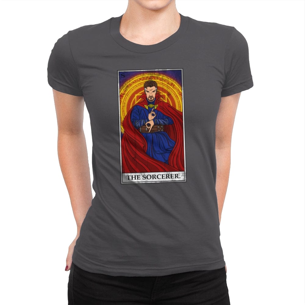 The Sorcerer - Womens Premium T-Shirts RIPT Apparel Small / Heavy Metal
