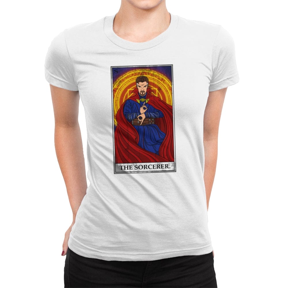 The Sorcerer - Womens Premium T-Shirts RIPT Apparel Small / White