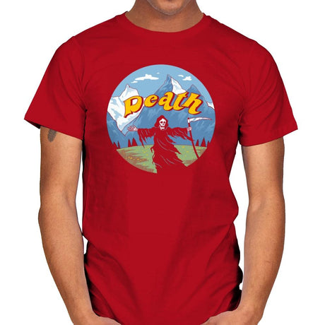 The Sound of Death - Mens T-Shirts RIPT Apparel Small / Red