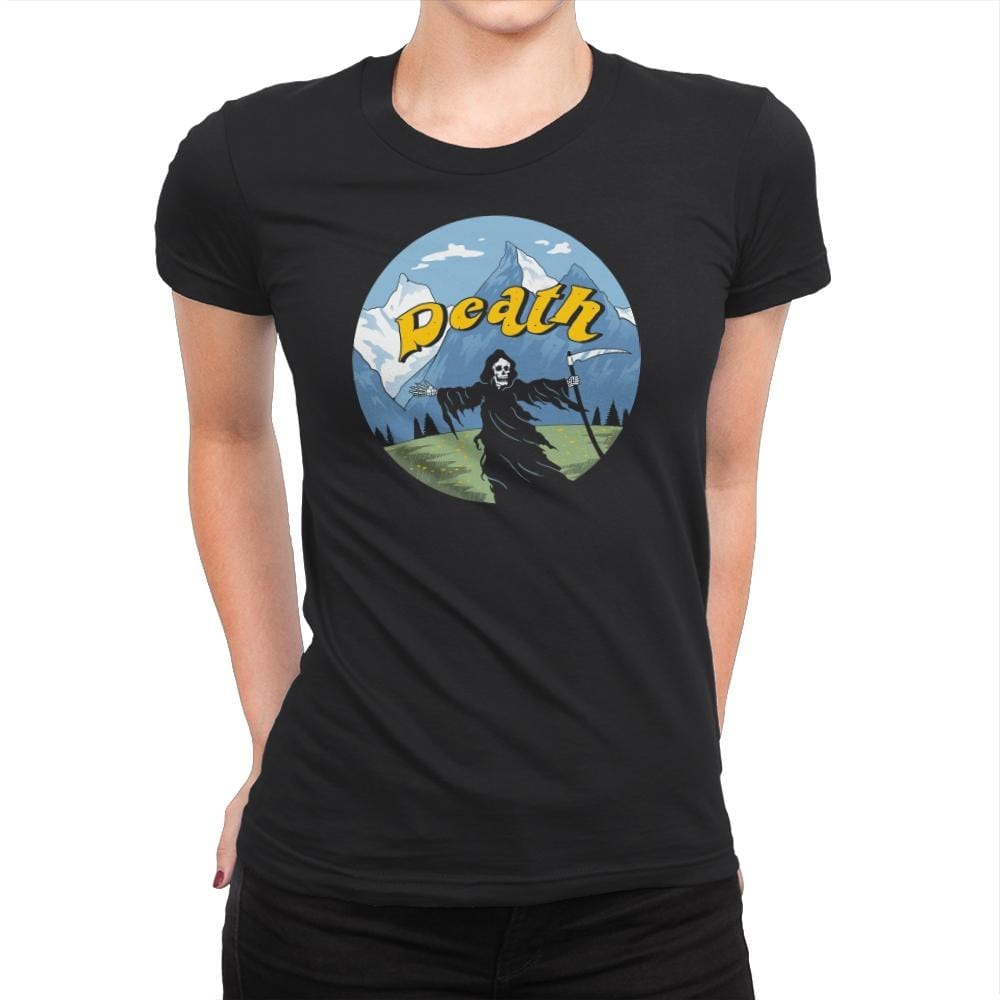 The Sound of Death - Womens Premium T-Shirts RIPT Apparel Small / Black